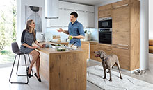 HAMPER Lancelot Eiche Modern Family Line Galleriebild klein