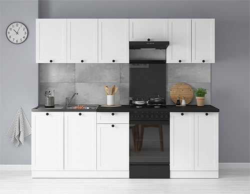 Junona Line Küchen Frontfarbe LANDHAUS WEISS MATT Gallerie Küchenkollektion Junona Line Frontfarbe LANDHAUS WEISS MATT Gallerie