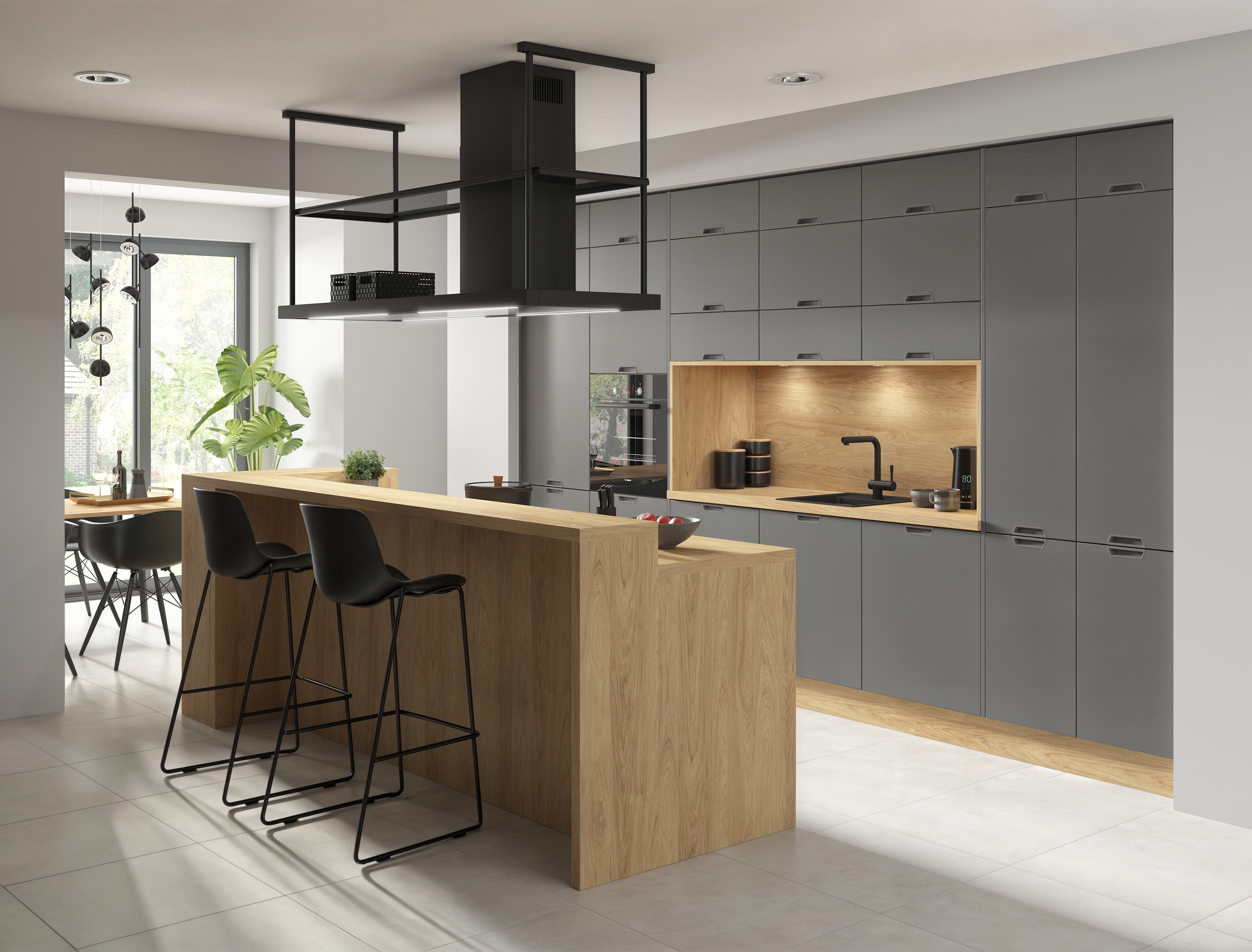 SILE anthrazit matt Modern Family Line Galleriebild Gross
