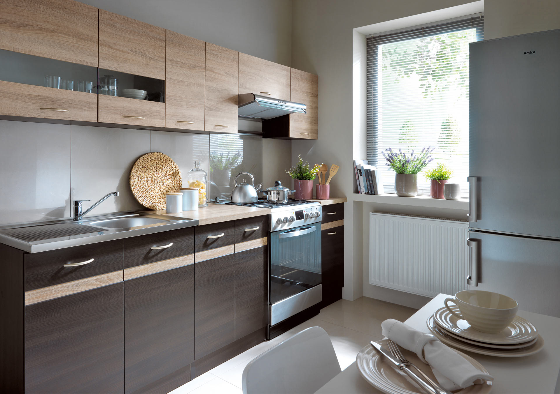 Frontfarben Wenge Sonoma Kuchenkollektion Junona Line Fiwodo De Ihr Mobel Onlineshop