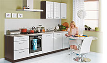 Modern Family Line Küchen Frontfarbe (lackiert) TAPO WEISS (Hochglanz) klein 1 Küchenkollektion Modern Family Line Frontfarbe (lackiert) TAPO WEISS (Hochglanz) klein 1