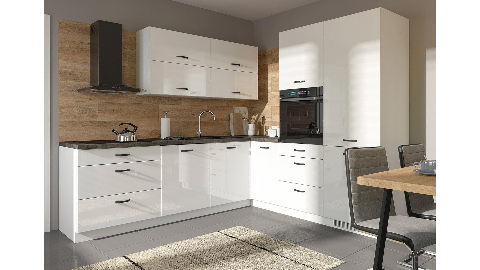 TOP WEISS (Hochglanz) Modern Family Line gross 1