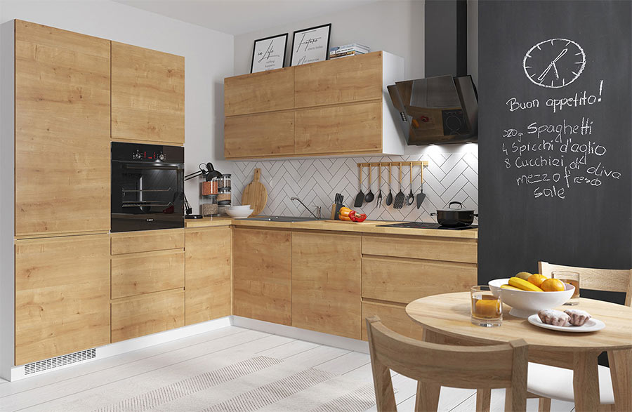 Einbauküchen Front wählbar: Frontfarbe SOLE EICHE ARLINGTON (2023) Küchen