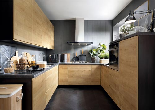 Küchenkollektion Modern Family Line Frontfarbe SOLE EICHE ARLINGTON 2023 Gallerie
