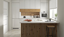 SOLE WEISS HOCHGLANZ Modern Family Line klein 1